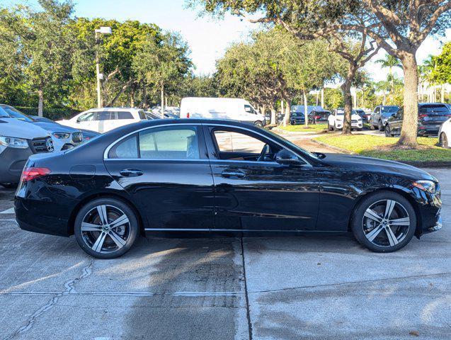 new 2025 Mercedes-Benz C-Class car, priced at $51,085