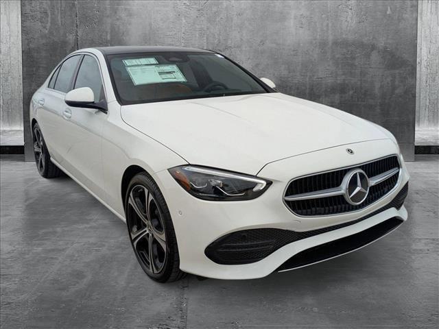 new 2025 Mercedes-Benz C-Class car, priced at $51,685