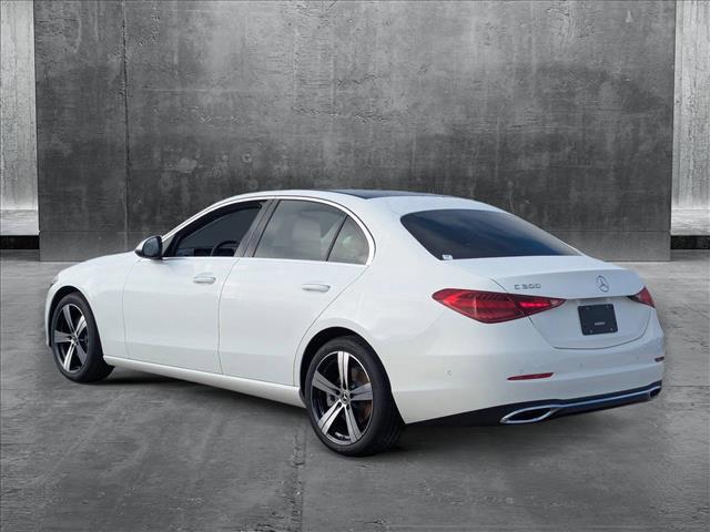 new 2025 Mercedes-Benz C-Class car, priced at $51,050