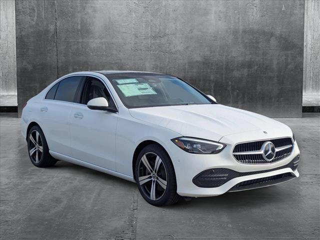 new 2025 Mercedes-Benz C-Class car, priced at $51,050