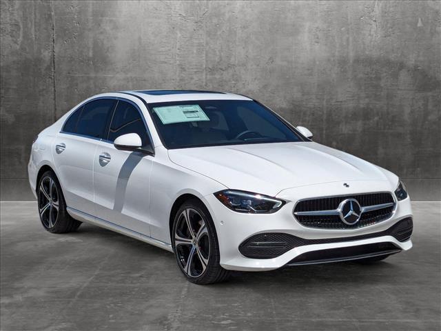 new 2024 Mercedes-Benz C-Class car, priced at $49,185