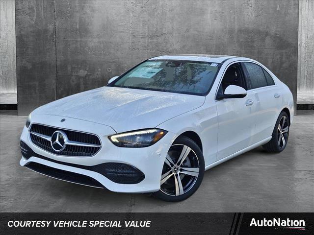 new 2025 Mercedes-Benz C-Class car, priced at $50,050