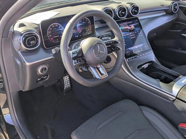 new 2025 Mercedes-Benz AMG C 43 car, priced at $64,685