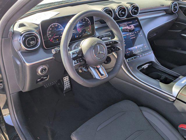 new 2025 Mercedes-Benz AMG C 43 car, priced at $64,685