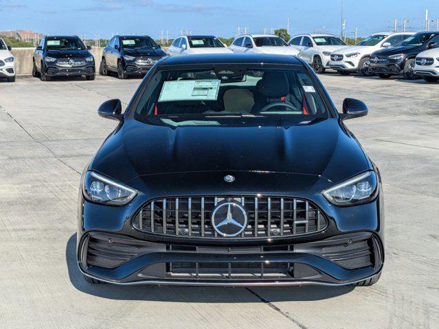 new 2025 Mercedes-Benz AMG C 43 car, priced at $64,685