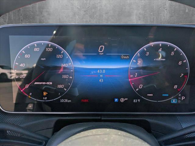 new 2025 Mercedes-Benz AMG C 43 car, priced at $64,685