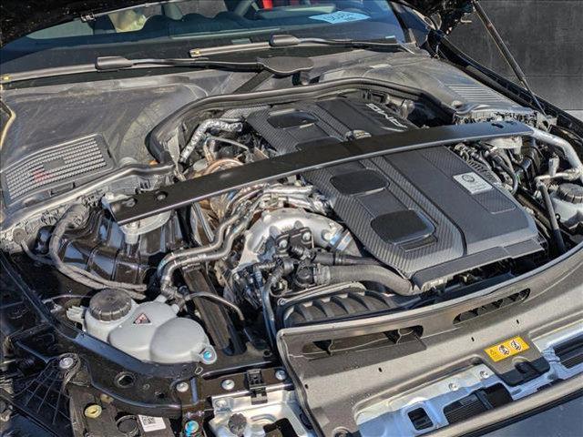 new 2025 Mercedes-Benz AMG C 43 car, priced at $64,685