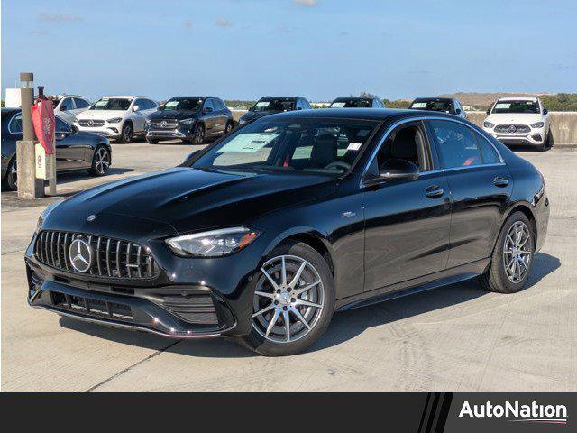 new 2025 Mercedes-Benz AMG C 43 car, priced at $64,685
