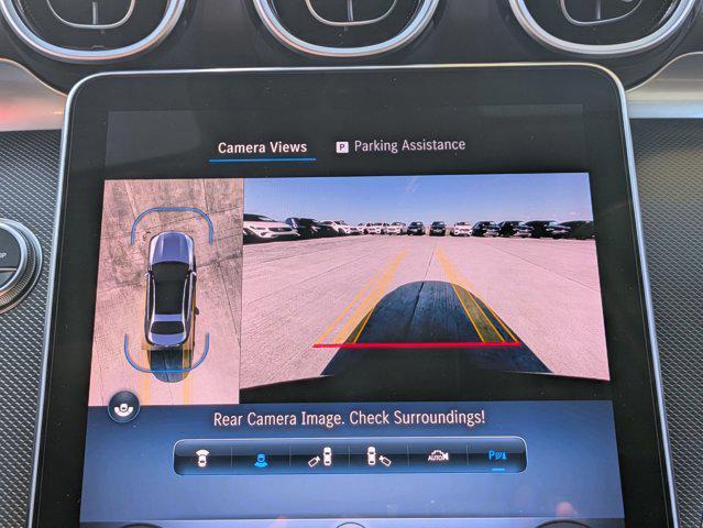 new 2025 Mercedes-Benz AMG C 43 car, priced at $64,685