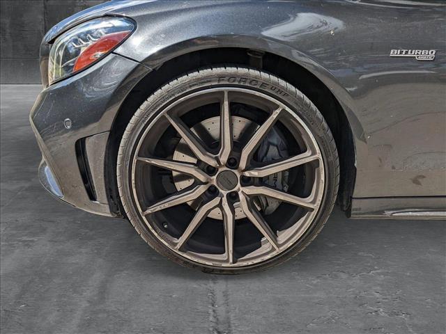 used 2019 Mercedes-Benz AMG C 43 car, priced at $34,998