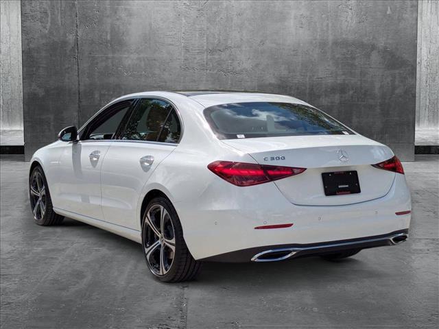 new 2025 Mercedes-Benz C-Class car, priced at $51,685