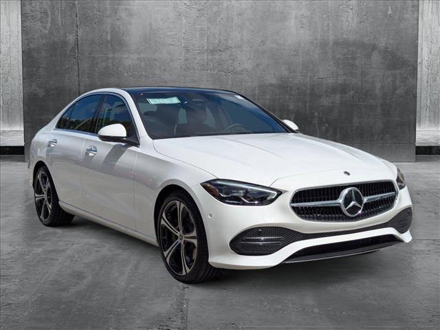 new 2025 Mercedes-Benz C-Class car, priced at $51,685