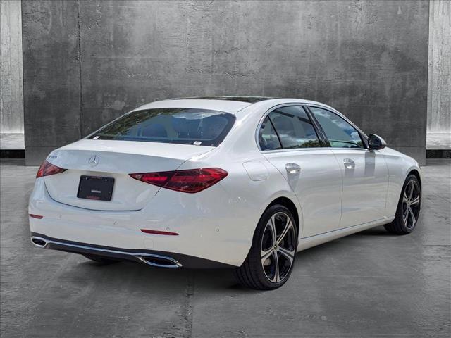 new 2025 Mercedes-Benz C-Class car, priced at $51,685