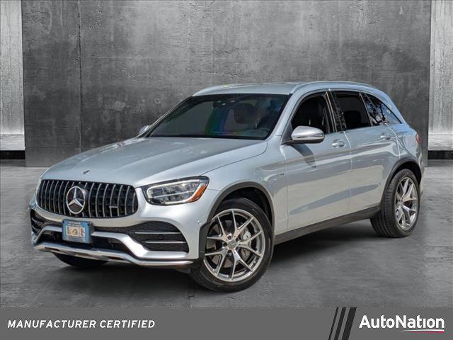 used 2021 Mercedes-Benz AMG GLC 43 car, priced at $39,949