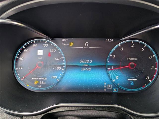 used 2021 Mercedes-Benz AMG GLC 43 car, priced at $42,168