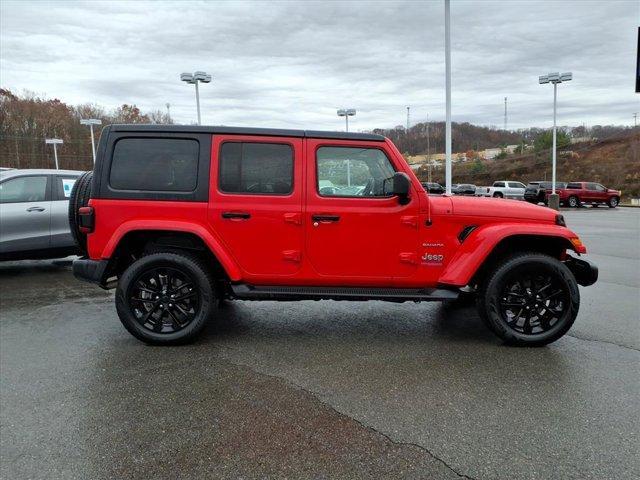 used 2021 Jeep Wrangler Unlimited 4xe car, priced at $28,173