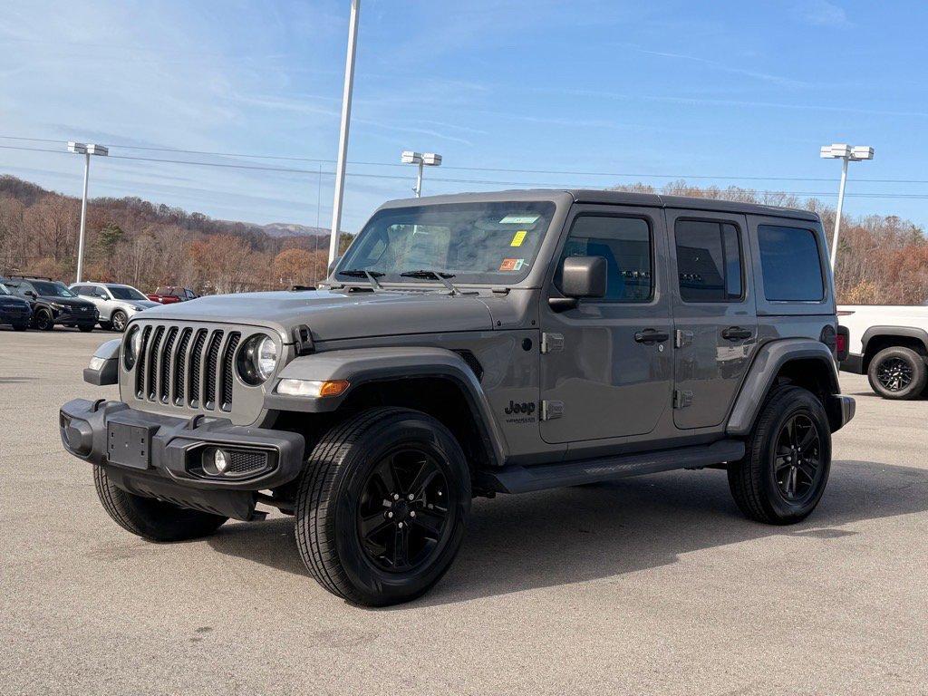 used 2021 Jeep Wrangler Unlimited car, priced at $32,587