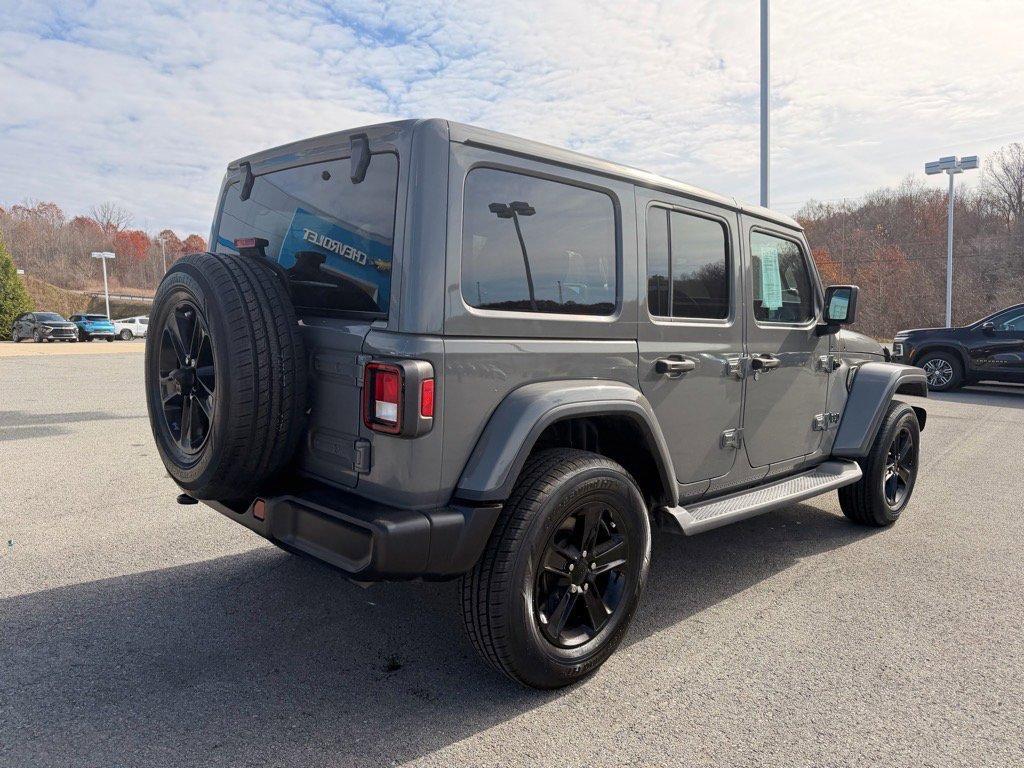used 2021 Jeep Wrangler Unlimited car, priced at $32,587
