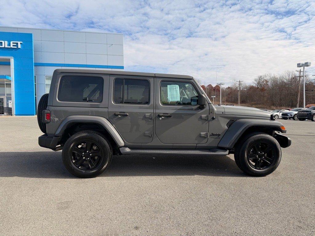 used 2021 Jeep Wrangler Unlimited car, priced at $32,587