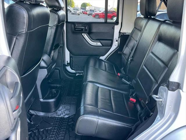 used 2012 Jeep Wrangler Unlimited car, priced at $13,999