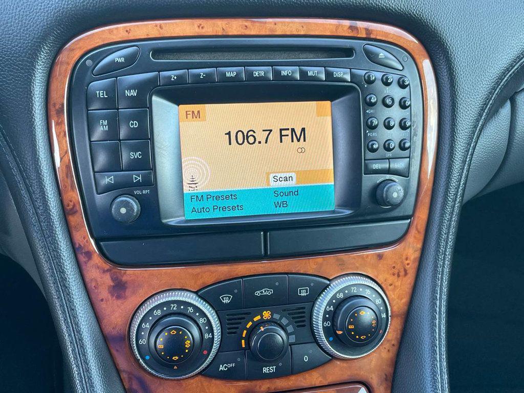 used 2003 Mercedes-Benz SL-Class car, priced at $13,495