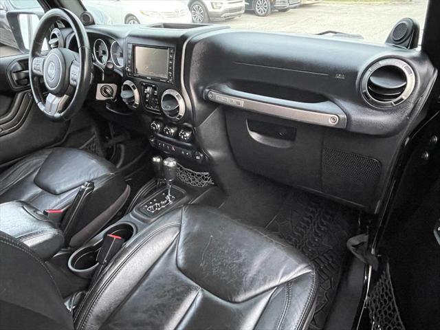 used 2013 Jeep Wrangler Unlimited car, priced at $13,995