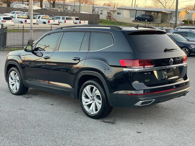 used 2021 Volkswagen Atlas car, priced at $19,990