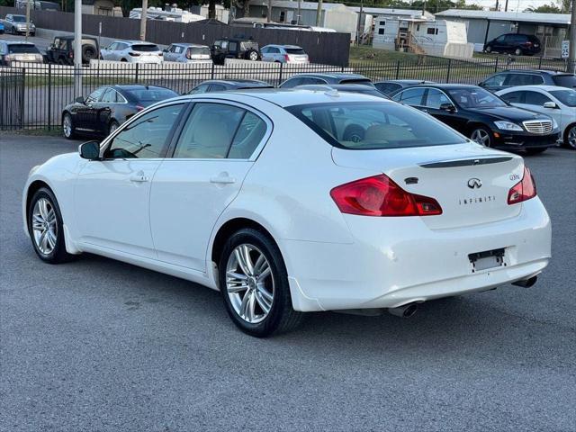 used 2013 INFINITI G37x car, priced at $10,995