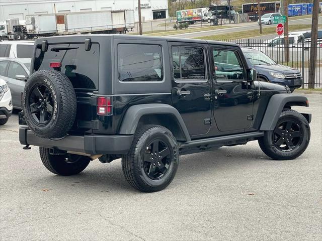 used 2016 Jeep Wrangler Unlimited car, priced at $18,795