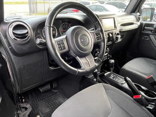 used 2016 Jeep Wrangler Unlimited car, priced at $18,795