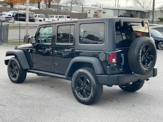 used 2016 Jeep Wrangler Unlimited car, priced at $18,795