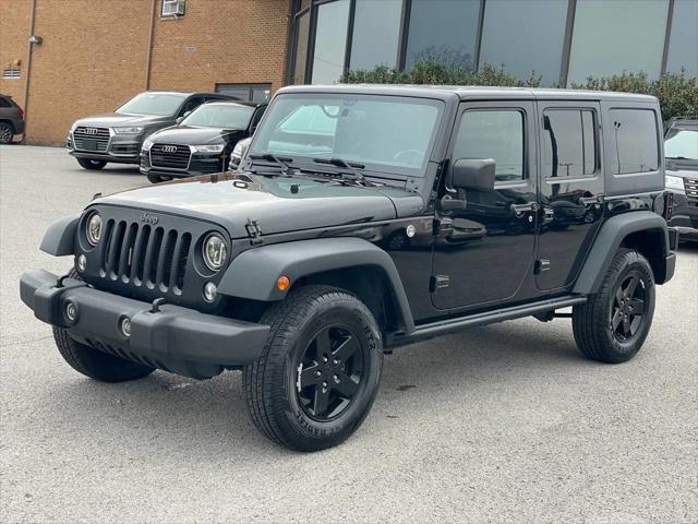 used 2016 Jeep Wrangler Unlimited car, priced at $18,795