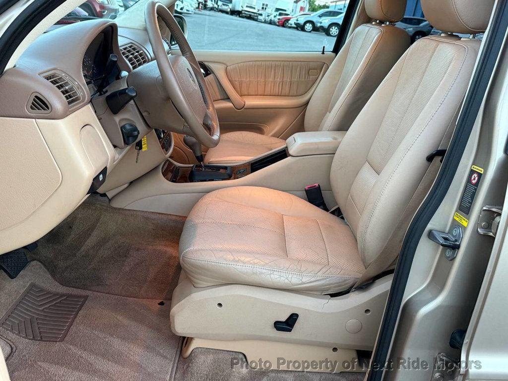 used 2002 Mercedes-Benz M-Class car, priced at $6,498