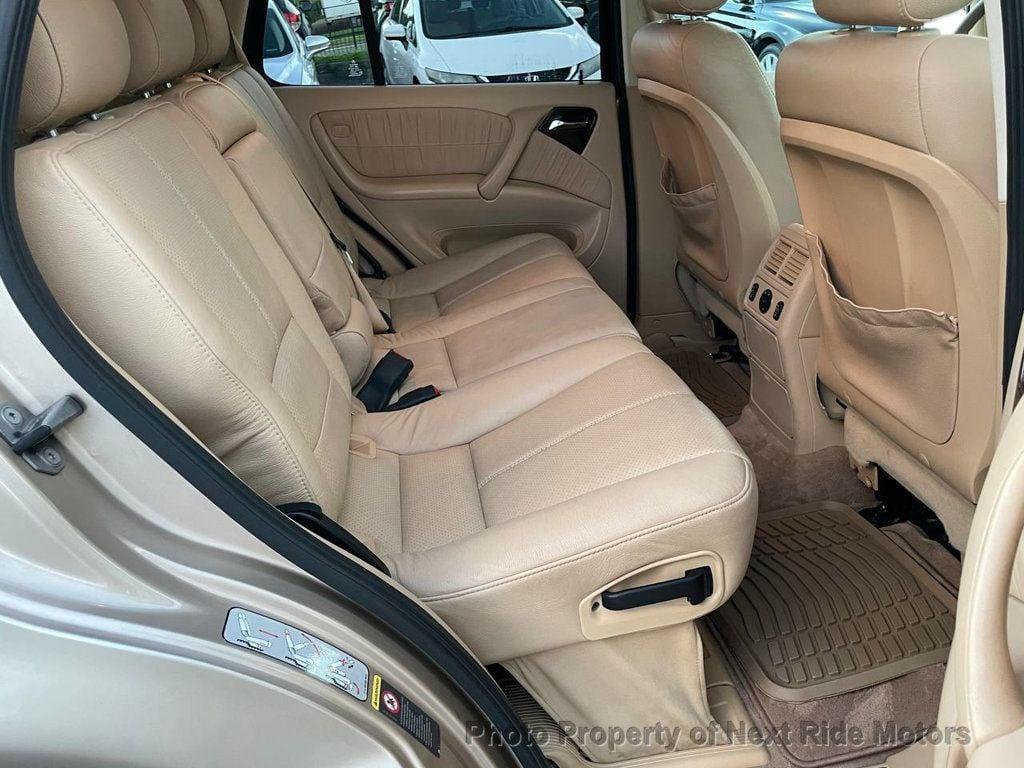 used 2002 Mercedes-Benz M-Class car, priced at $6,498