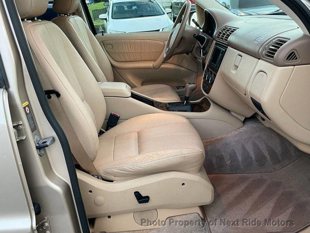 used 2002 Mercedes-Benz M-Class car, priced at $6,498