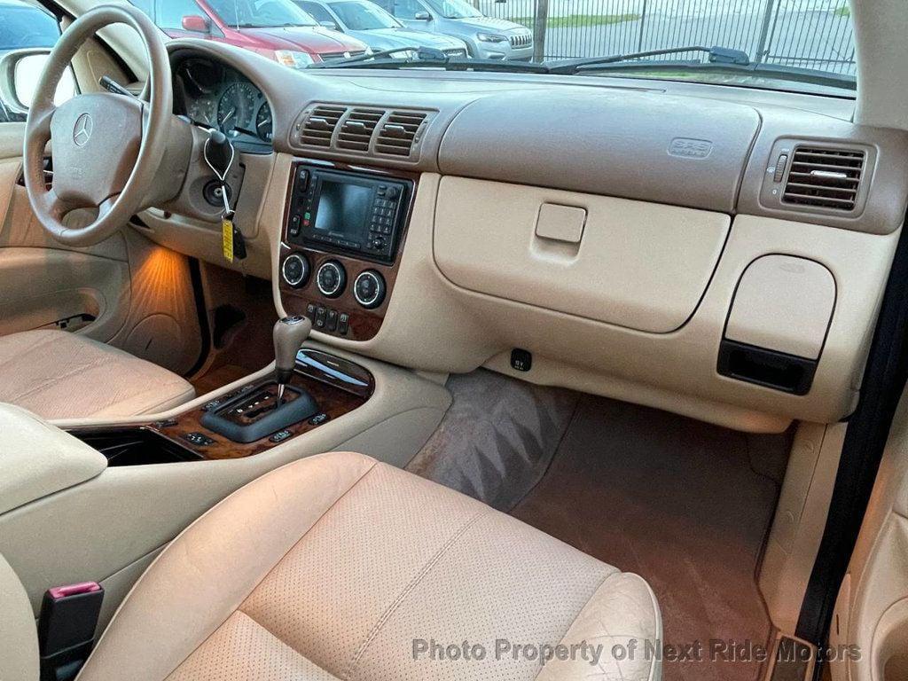 used 2002 Mercedes-Benz M-Class car, priced at $6,498