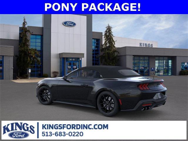new 2025 Ford Mustang car, priced at $58,495