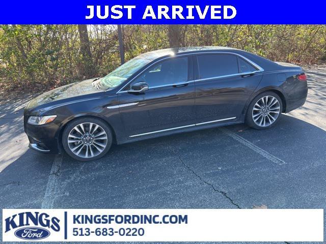 used 2017 Lincoln Continental car, priced at $22,486