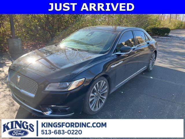 used 2017 Lincoln Continental car, priced at $22,486