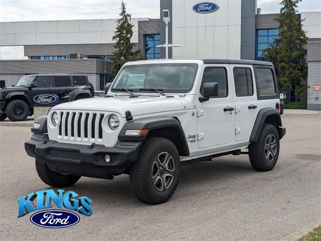 used 2021 Jeep Wrangler Unlimited car, priced at $34,874