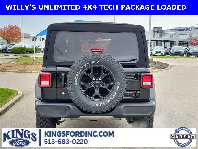 used 2020 Jeep Wrangler Unlimited car, priced at $25,926