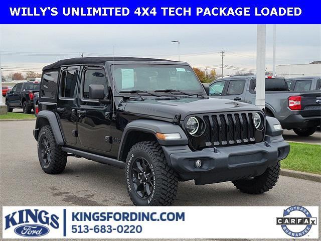 used 2020 Jeep Wrangler Unlimited car, priced at $25,926