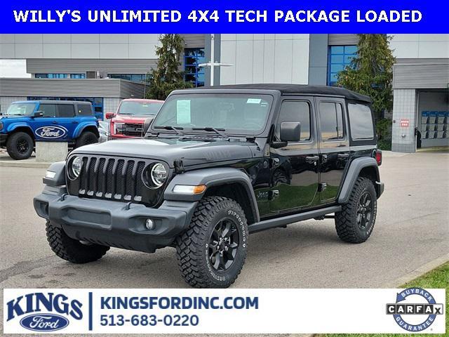 used 2020 Jeep Wrangler Unlimited car, priced at $25,926