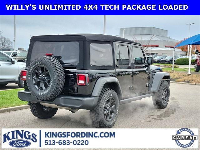 used 2020 Jeep Wrangler Unlimited car, priced at $25,926