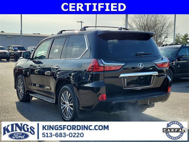 used 2018 Lexus LX 570 car, priced at $54,750