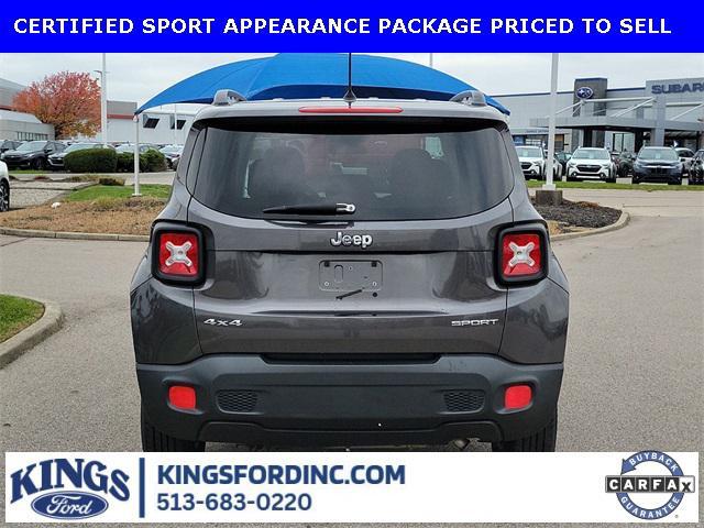 used 2017 Jeep Renegade car, priced at $12,564