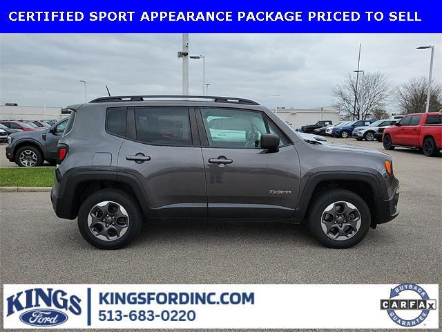 used 2017 Jeep Renegade car, priced at $12,564