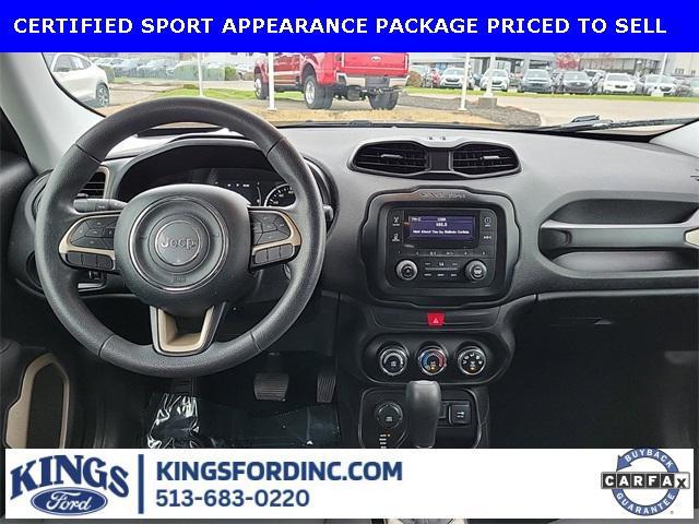 used 2017 Jeep Renegade car, priced at $12,564