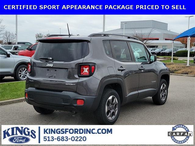 used 2017 Jeep Renegade car, priced at $12,564