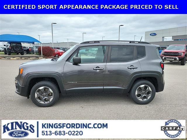 used 2017 Jeep Renegade car, priced at $12,564